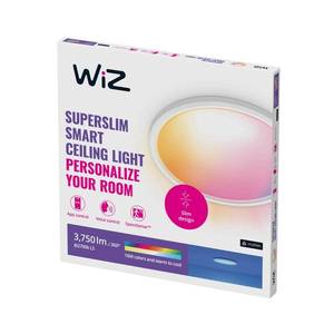 WiZ WiZ SuperSlim stropné LED svetlo RGBW Ø 54cm biela vyobraziť