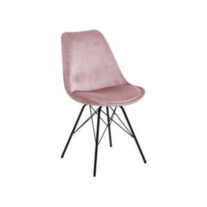 Čierna/ružová jedálenská stolička Eris – Actona vyobraziť