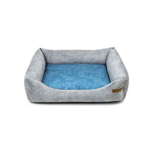 Modro-svetlosivý pelech pre psa 75x85 cm SoftBED Eco L – Rexproduct vyobraziť