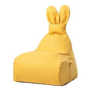 Žltý detský sedací vak The Brooklyn Kids Funny Bunny vyobraziť