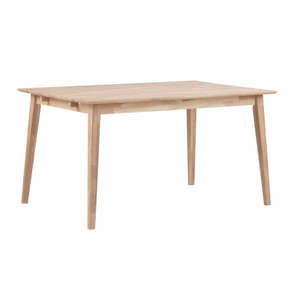 Matne lakovaný dubový jedálenský stôl Rowico Mimi, 140 x 90 cm vyobraziť