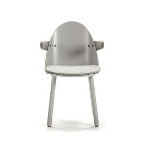 Sivá stolička s rúčkami Teulat Uma vyobraziť