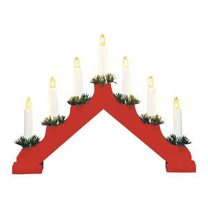 Červená svetelná dekorácia s vianočným motívom Ola – Markslöjd vyobraziť