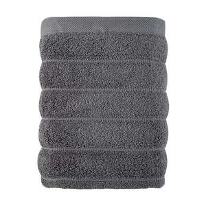 Tmavosivý bavlnený uterák 30x50 cm Frizz – Foutastic vyobraziť