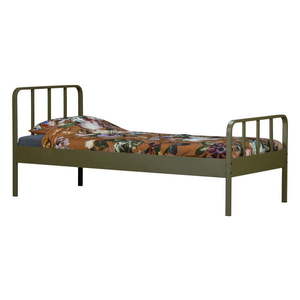 Zelená kovová posteľ WOOOD Mees vyobraziť
