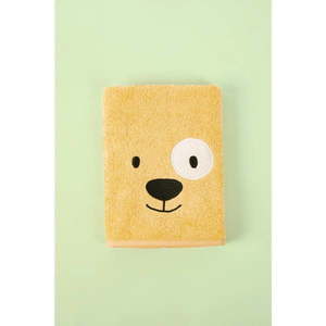 Žltý bavlnený detský uterák 50x75 cm Lucky - Foutastic vyobraziť