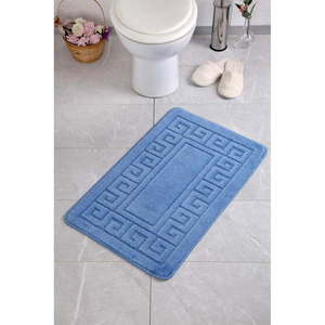 Modrá kúpeľňová predložka 50x70 cm Ethnic – Foutastic vyobraziť