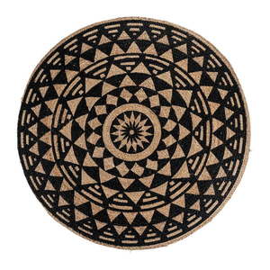 Čierny okrúhly koberec ø 120 cm Bombay - House Nordic vyobraziť