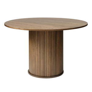Okrúhly jedálenský stôl v dekore duba ø 120 cm Nola – Unique Furniture vyobraziť