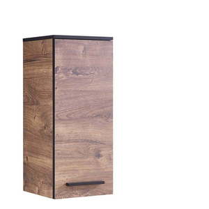 Hnedá závesná kúpeľňová skrinka v dekore duba 30x72 cm Set 374 - Pelipal vyobraziť