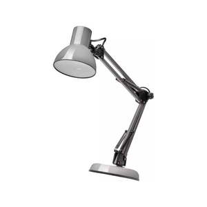 Sivá stolová lampa (výška 48 cm) Lucas – EMOS vyobraziť