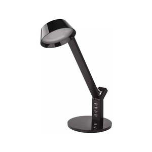 Čierna LED stmievateľná stolová lampa (výška 39 cm) Simon – EMOS vyobraziť