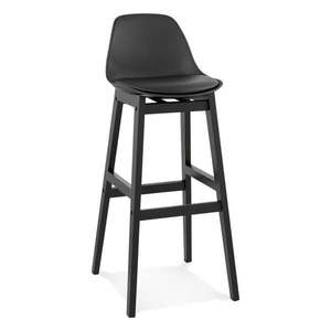 Čierna barová stolička Kokoon Turel, výška sedu 79 cm vyobraziť