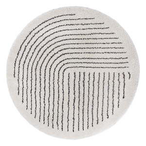 Krémovobiely okrúhly koberec ø 160 cm Dion – Hanse Home vyobraziť