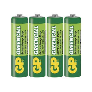 Zinkové batérie AA 4 ks GREENCELL - EMOS vyobraziť