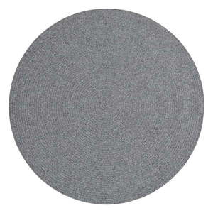 Sivý okrúhly vonkajší koberec ø 150 cm - NORTHRUGS vyobraziť