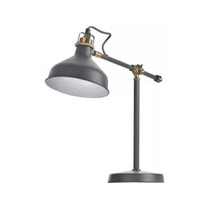 Sivá stolová lampa (výška 56 cm) Harry – EMOS vyobraziť
