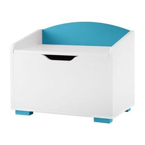 Konsimo Sp. z o.o. Sp. k. Detský úložný kontajner PABIS 50x60 cm biela/modrá vyobraziť