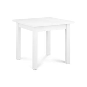 Konsimo Sp. z o.o. Sp. k. Jedálenský stôl HOSPE 78x80 cm buk/biela vyobraziť