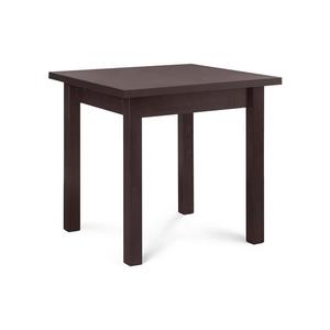 Konsimo Sp. z o.o. Sp. k. Jedálenský stôl HOSPE 78x80 cm buk/wenge vyobraziť