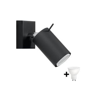 Brilagi Brilagi - LED Nástenné bodové svietidlo ASMUS 1xGU10/7W/230V čierna vyobraziť