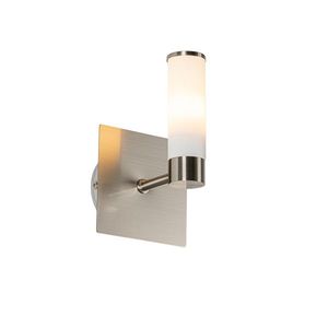 Moderné kúpeľňové nástenné svietidlo oceľ IP44 - Vaňa vyobraziť
