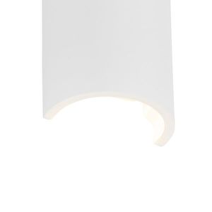 Moderné nástenné svietidlo biele - Colja Novo vyobraziť
