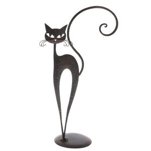 Kovová dekorácia - Mačka, 52 x 14 cm vyobraziť