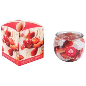 Arome Vonná sviečka v skle Strawberry Cream, 90 g vyobraziť