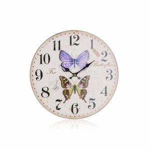 Nástenné hodiny Butterflies, pr. 34 cm vyobraziť