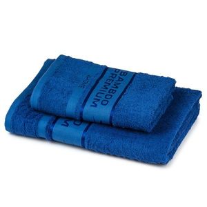 4Home Sada Bamboo Premium osuška a uterák modrá, 70 x 140 cm, 50 x 100 cm vyobraziť