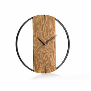 Nástenné hodiny Wood deco, pr. 40 cm vyobraziť