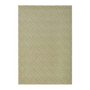Zelený vonkajší koberec NORTHRUGS Karo, 160 × 230 cm vyobraziť