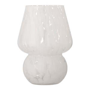 Biela sklenená váza Halim – Bloomingville vyobraziť
