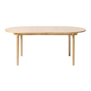 Rozkladací jedálenský stôl v dekore duba 100x190 cm Carno – Unique Furniture vyobraziť