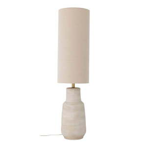 Krémová stojacia lampa s textilným tienidlom (výška 113 cm) Linetta – Bloomingville vyobraziť