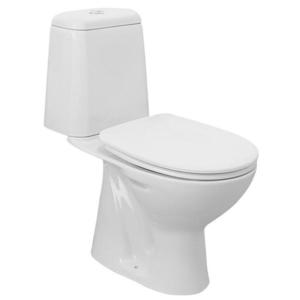 AQUALINE - RIGA WC kombi, dvojtlačítko 3/6l, spodný odpad, splachovací mechanizmus, biela RG801 vyobraziť