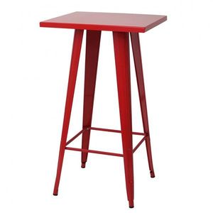 Barový stôl HWC-A73 Červená vyobraziť