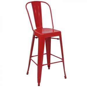 Barová stolička HWC-A73 Červená vyobraziť