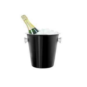 TORO Nerezová chladiaca nádoba na šampanské a víno TORO 22cm čierna vyobraziť
