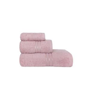 Bavlnený uterák Rondo 70x140 cm ružový vyobraziť