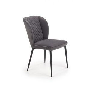 Designová stolička Olivia sivá vyobraziť