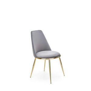 Dizajnová stolička GLAMOUR K460 sivá vyobraziť