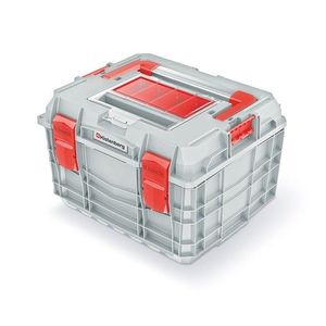 Kufr na nářadí CEBLOCCK ALLU LOG 45 x 38 x 29, 7 cm šedo-červený vyobraziť