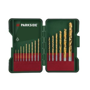 PARKSIDE® Súprava vrtákov/bitov PBB 4B2 (súprava HSS špirálových vrtákov, 15-dielna) vyobraziť