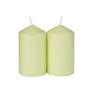 LIVARNO home Sviečky, 2 kusy (sviečky 140/80, 2 kusy, zelená) vyobraziť