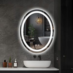 IREDA kúpeľňové zrkadlo s LED osvetlením, 80 x 60 cm vyobraziť