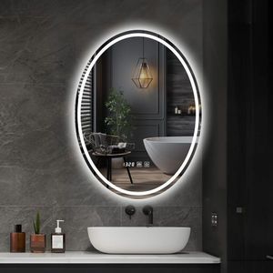 IREDA kúpeľňové zrkadlo s LED osvetlením, 80 x 60 cm vyobraziť