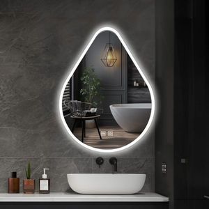 IREDA Kúpeľňové zrkadlo s LED osvetlením, 100 x 60 cm vyobraziť