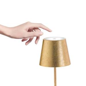 Zafferano Zafferano Poldina mini lampa batérie vnútri zlatá vyobraziť